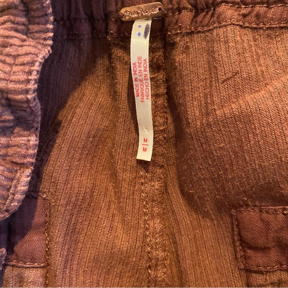 Free People Tahiti Corduroy Cords Cargo Pants | Size Medium - Picture 7 of 7